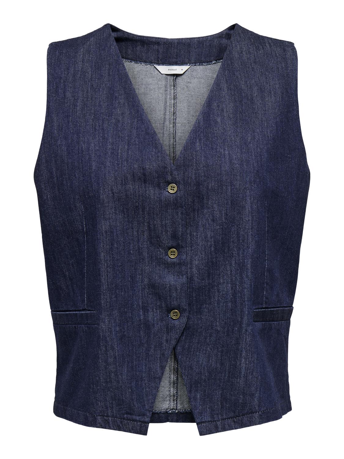 PGAMARI Stijlvol gilet met knoopsluiting voor dames