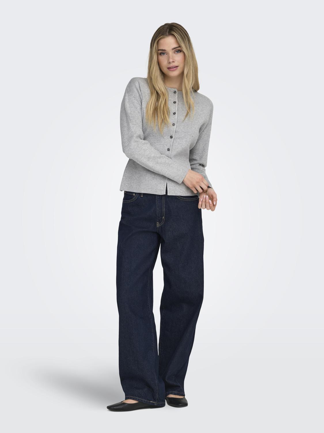 ONLLUCY LS O-NECK CARDIGAN KNT NOOS - 6
