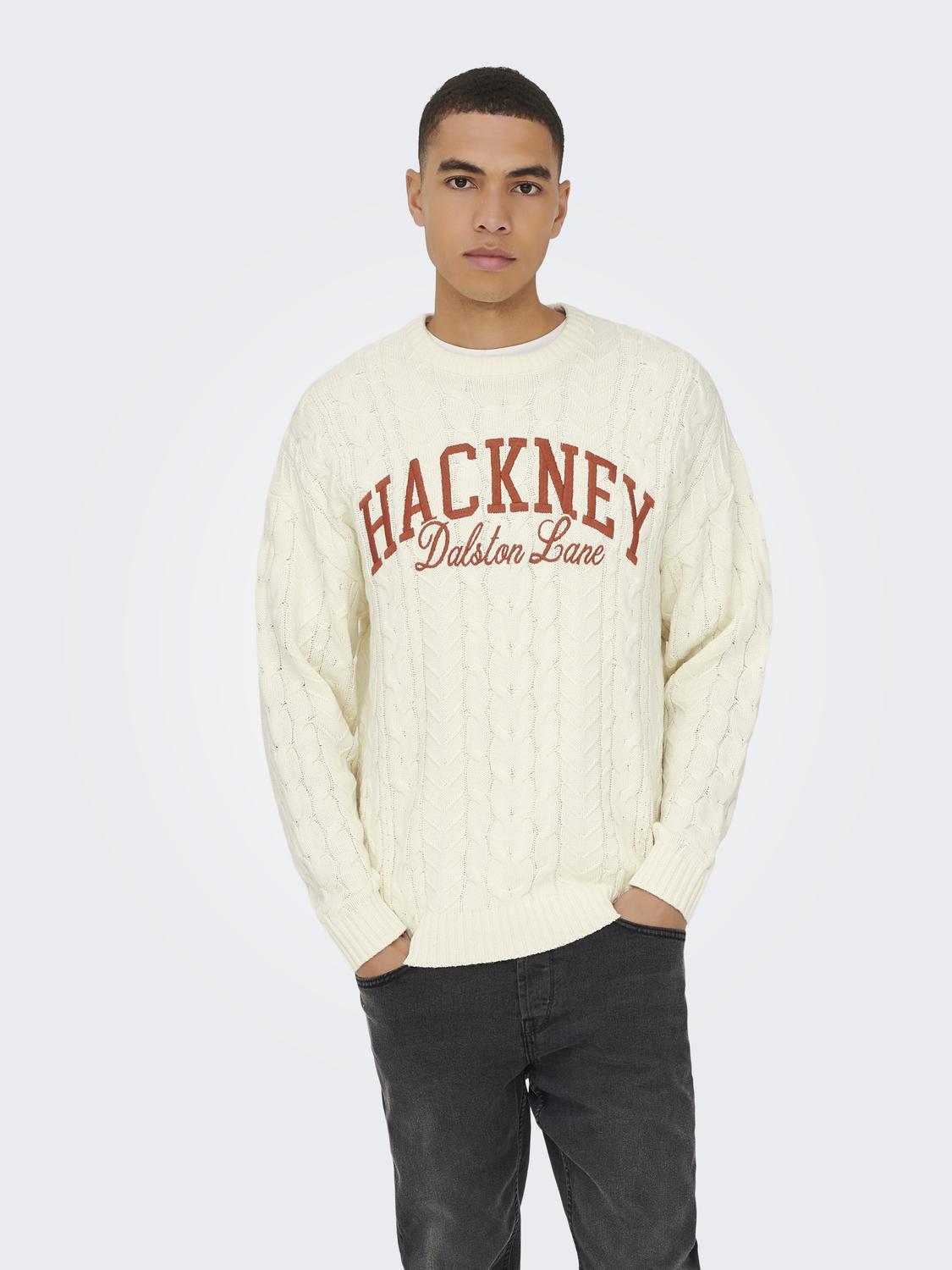 ONSMACK RLX LS CREW NECK KNIT