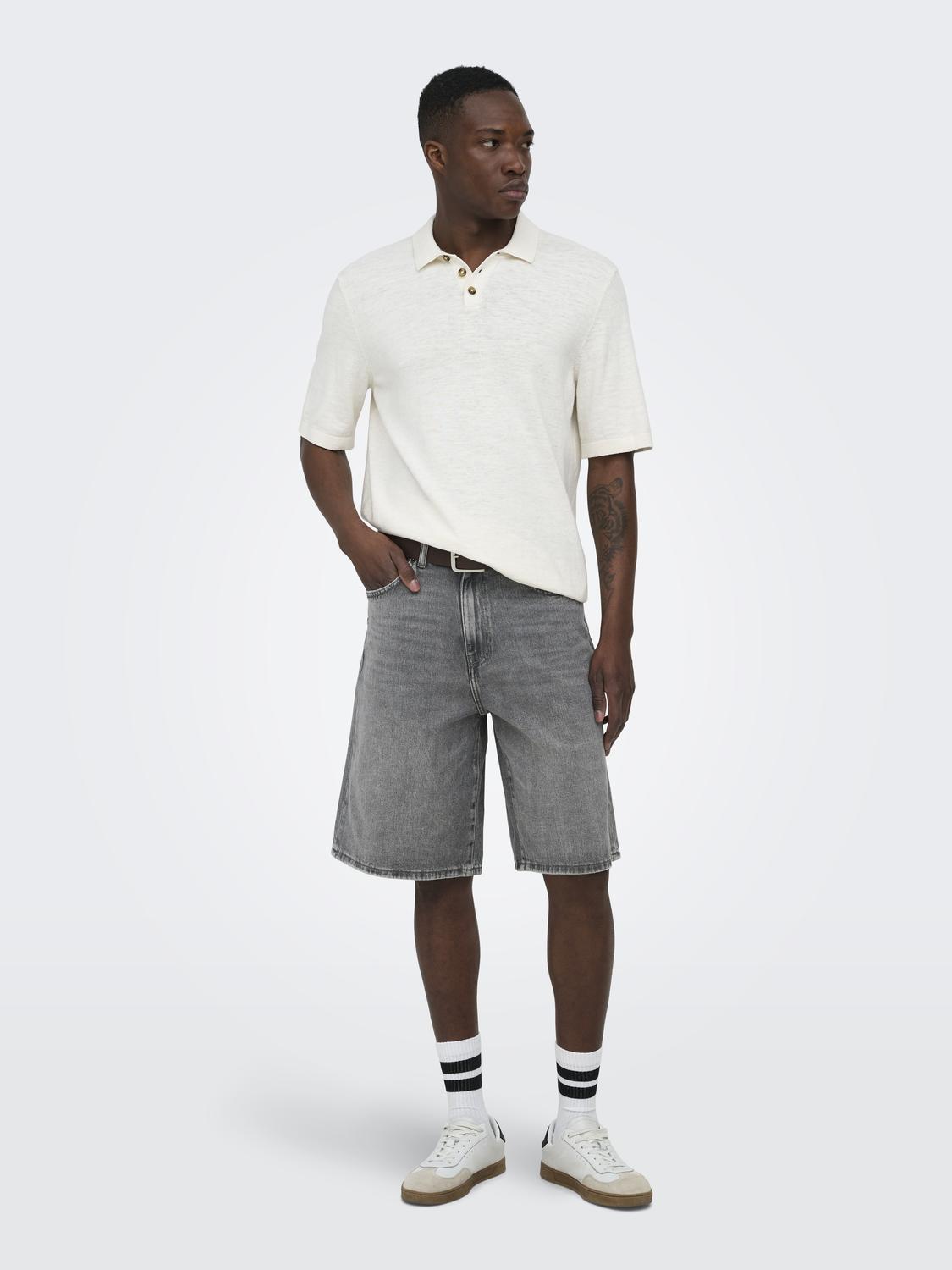 ONSCARL BAL MG 6369 TAI DNM SHORTS NOOS - 6