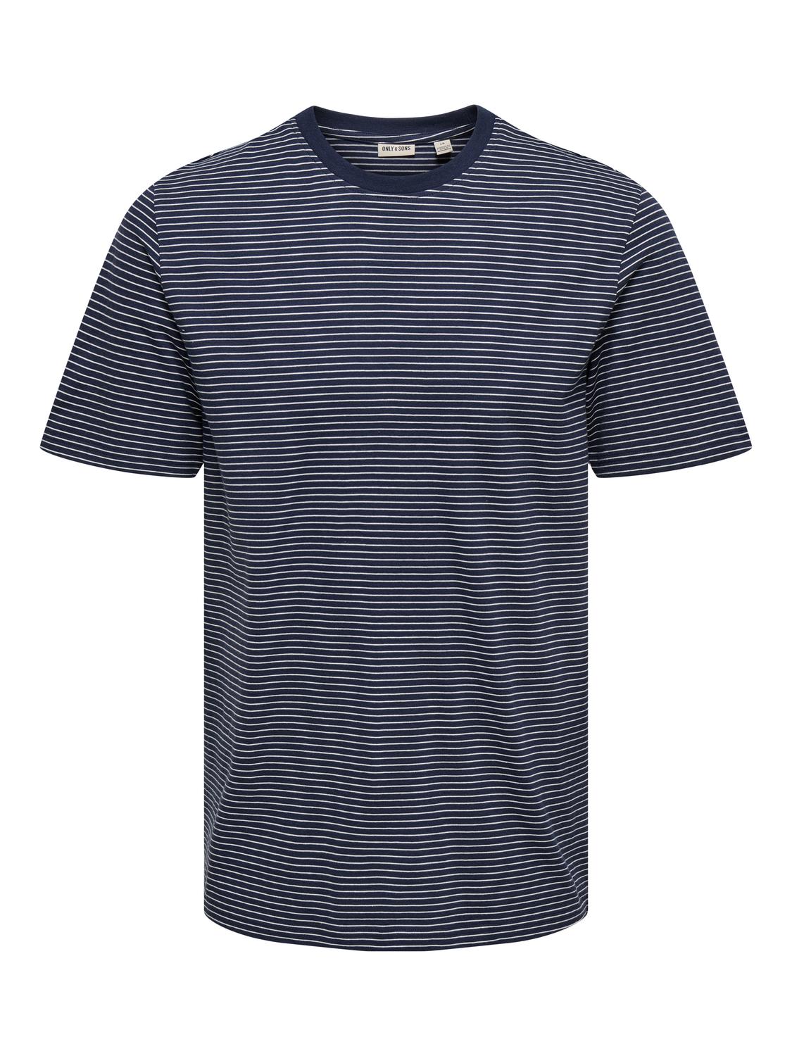 ONSFRED LIFE RLX SS STRIPE TEE NOOS - 3