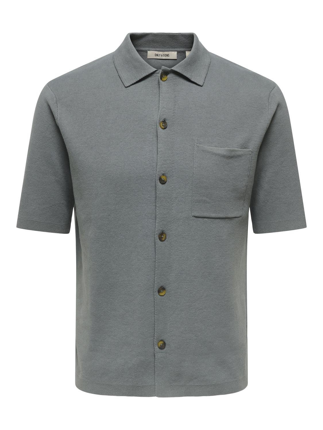 ONSSILAS REG SS SHIRT KNIT