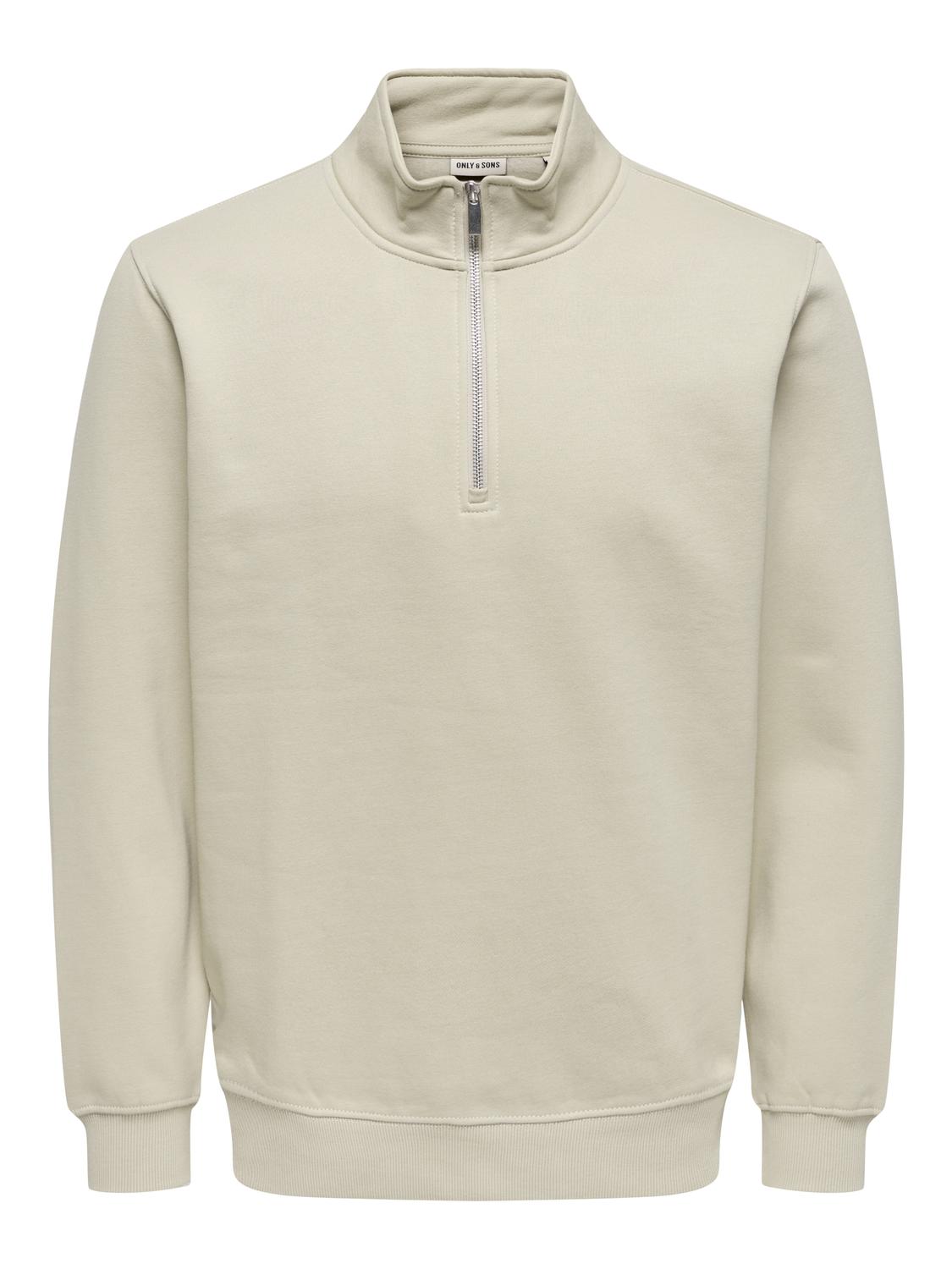 ONSCONNOR REG HALF ZIP SWEAT NOOS - 3