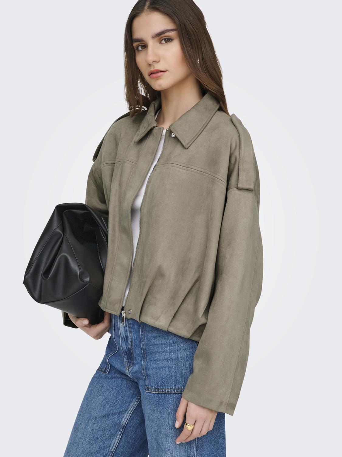 JDYNIA FAUX SUEDE BAT JACKET OTW NOOS - 4