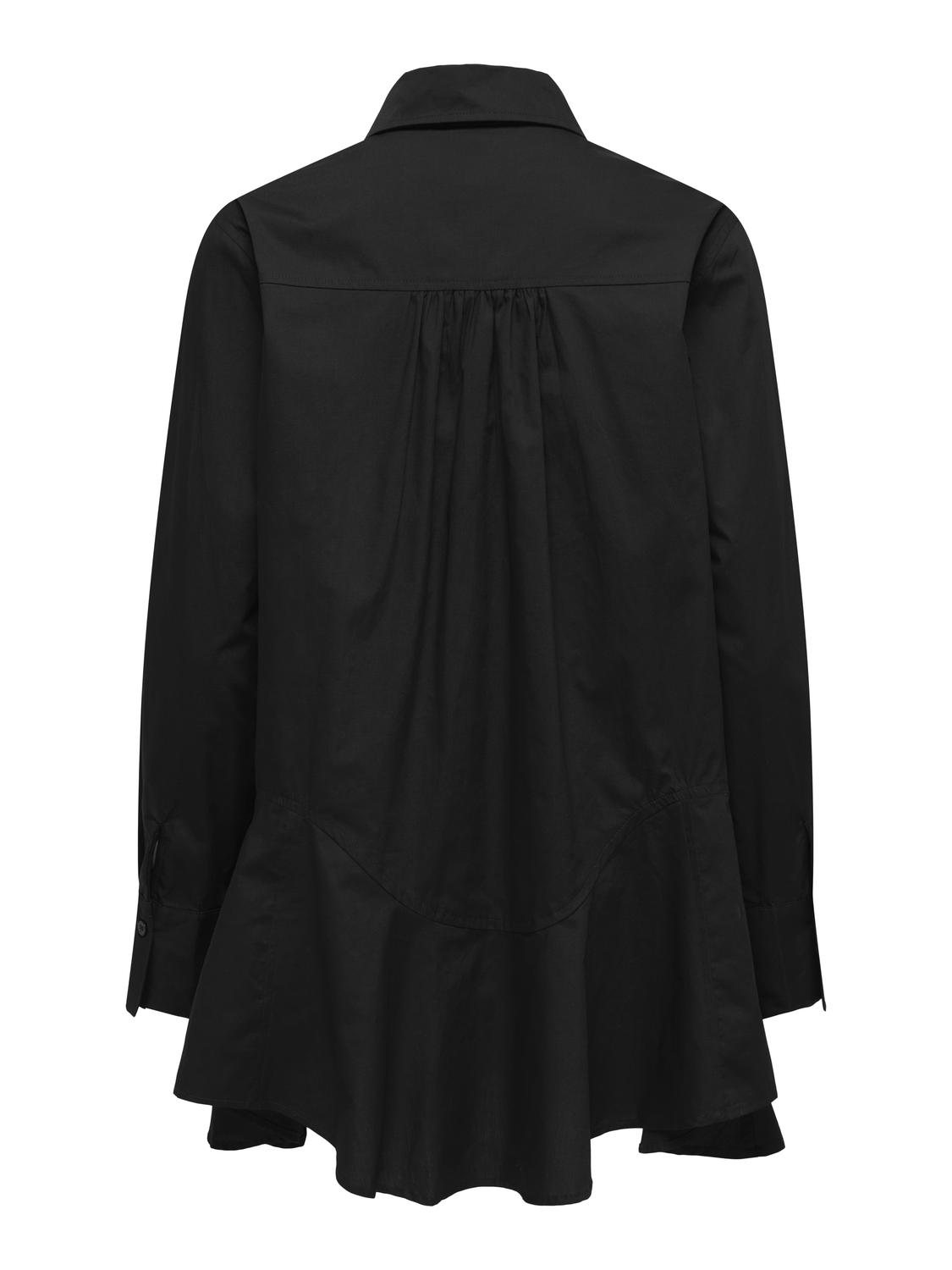 STUVENCE OVERSIZE L/S FLOUNCE SHIRT WVN - 2