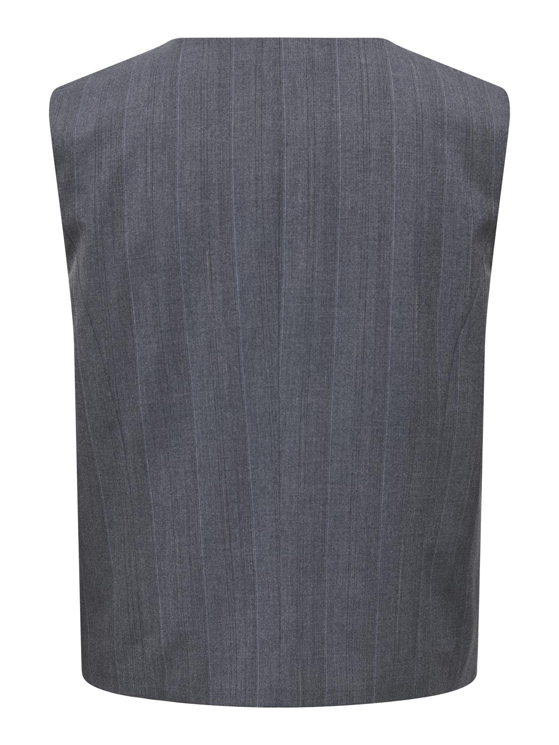 ONLJACKIE S/L PINSTR ASYM WAISTCOAT TLR - 2