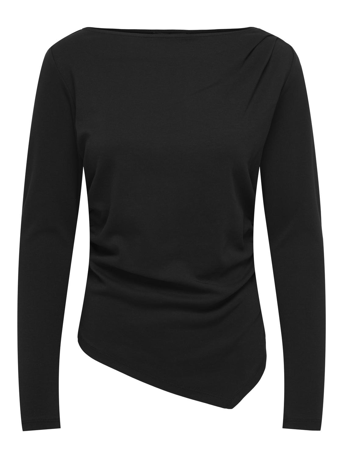 PGELLE L/S ASYMMETRIC TOP JRS