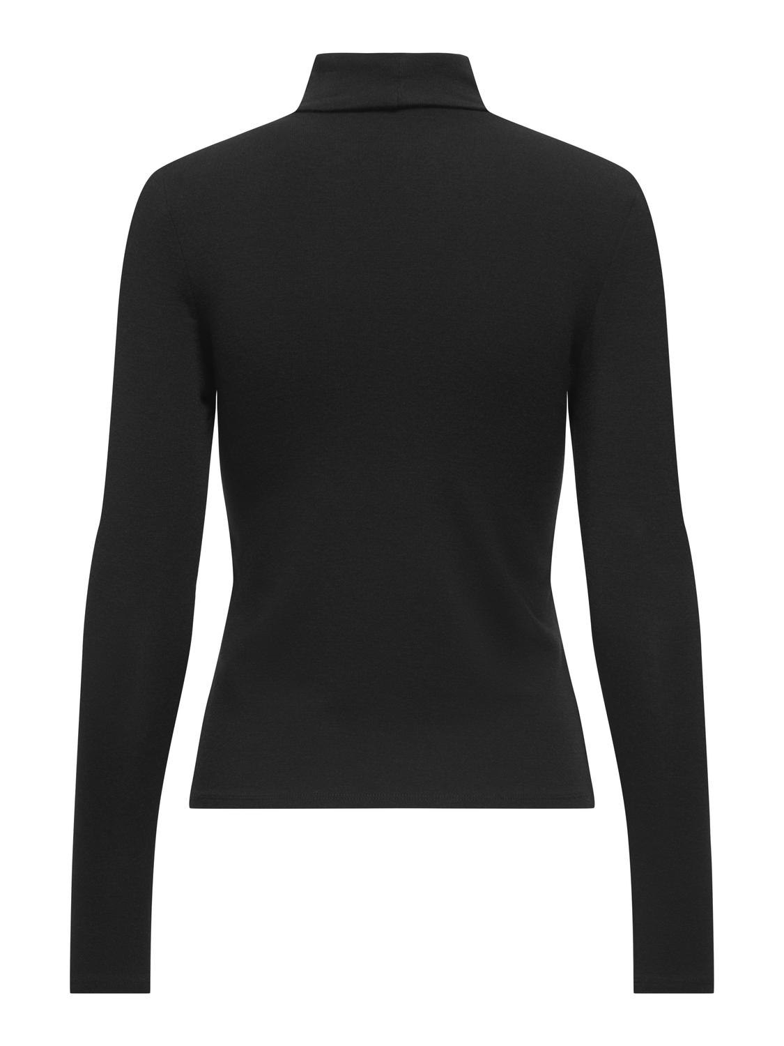 ONLGLAMOUR L/S ROLL-NECK TOP JRS NOOS - 2