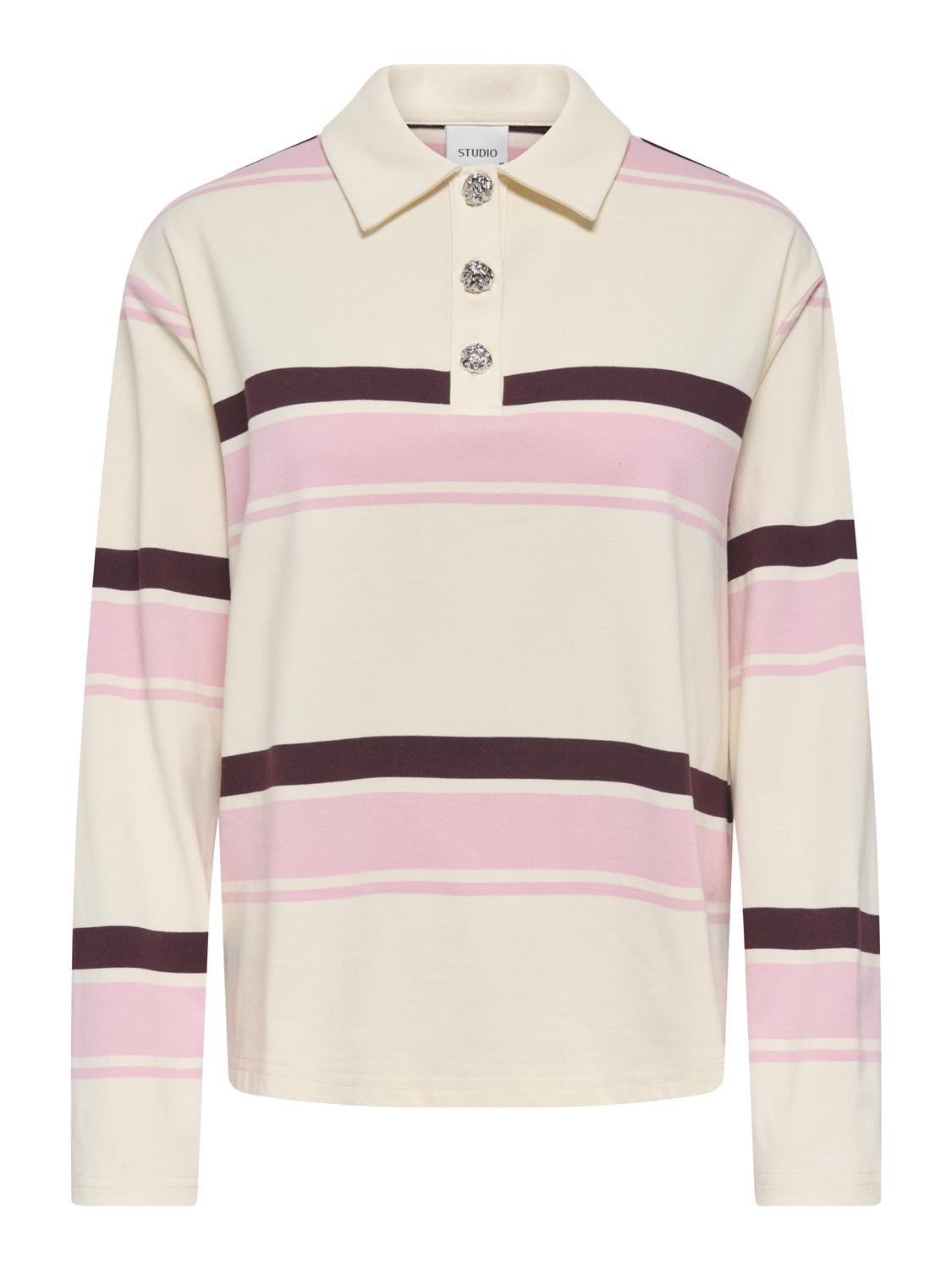 STUKAJA L/S POLO TOP JRS