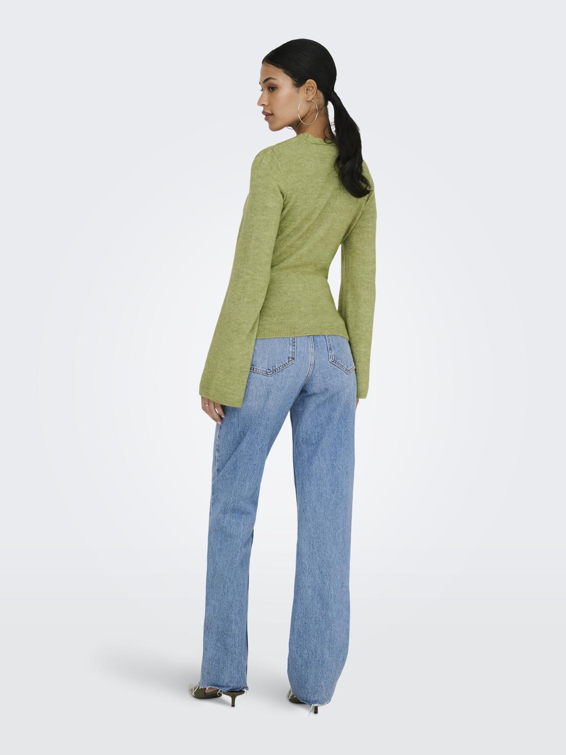 JDYBECKY L/S WRAP CARDIGAN KNT - 2