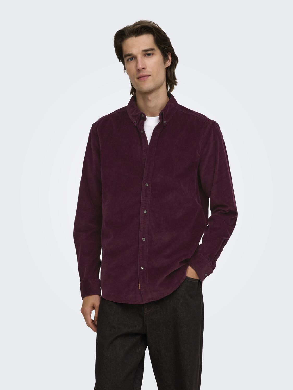ONSMICHAEL 18W REG CORD STRETCH LS NOOS