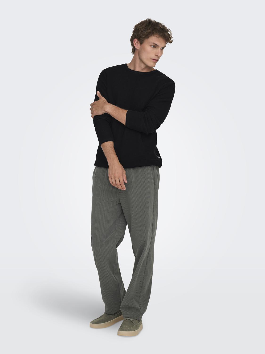 ONSERIC REG 12 STRUC CREW KNIT NOOS - 6