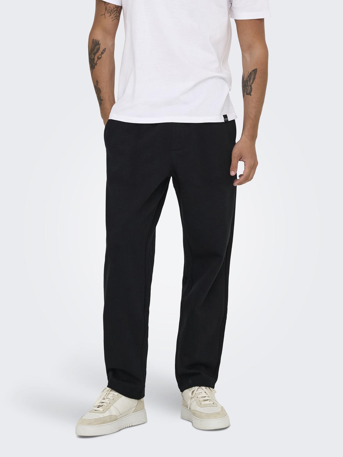 ONSCONNOR LIFE STRAIGHT PANTS SWEAT NOOS