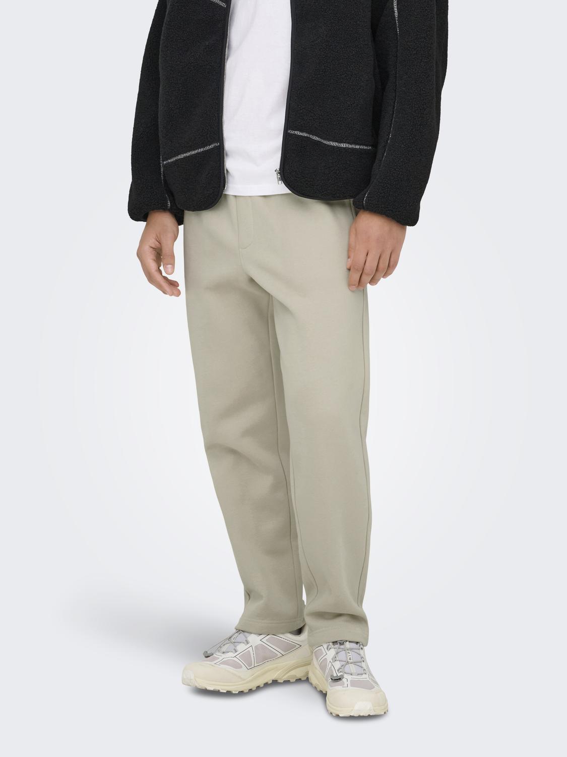 ONSCONNOR LIFE STRAIGHT PANTS SWEAT NOOS