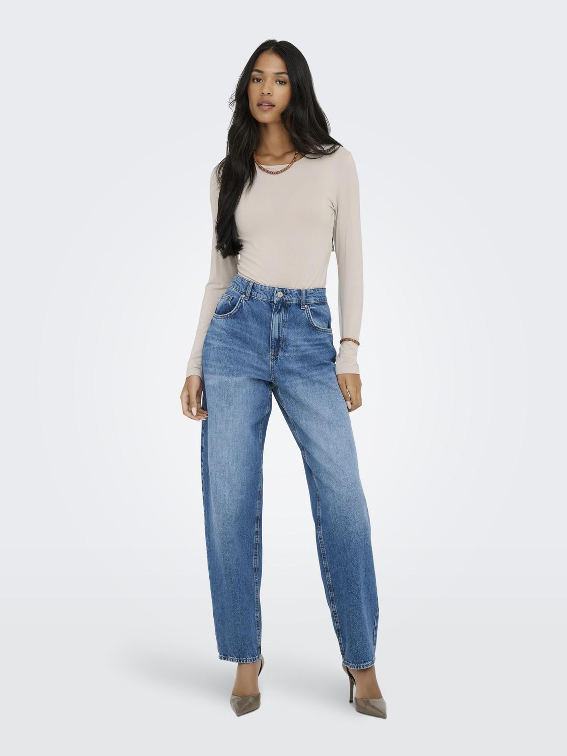 JDYMILA L/S O-NECK TOP JRS NOOS - 6