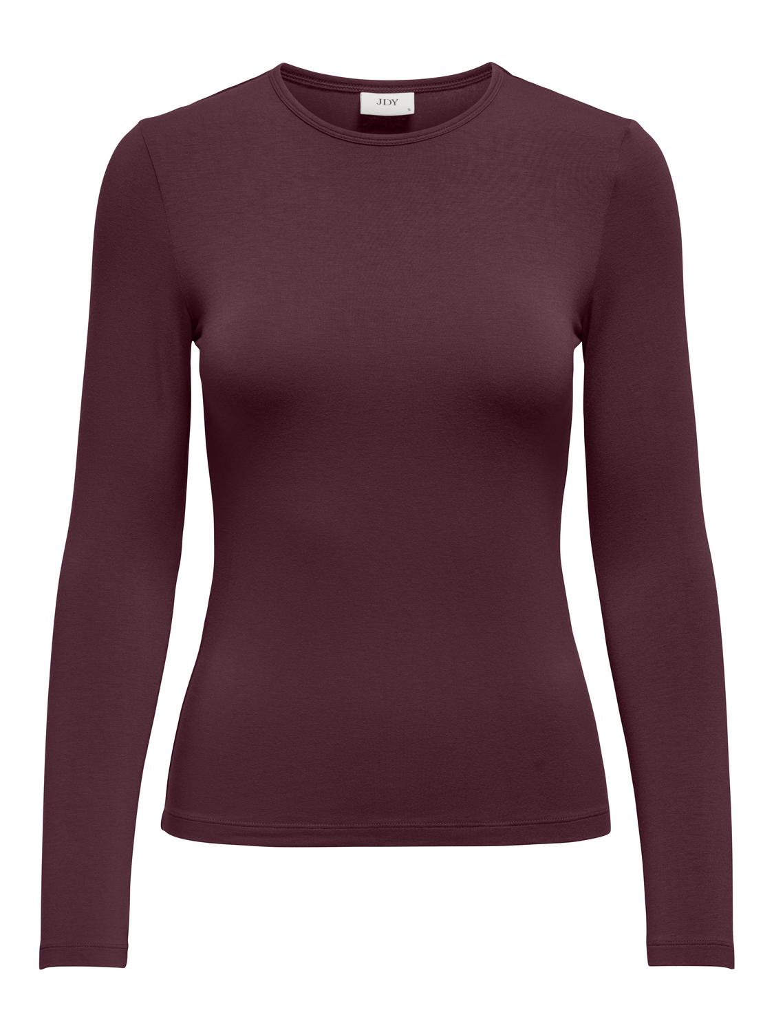 JDYMILA L/S O-NECK TOP JRS NOOS