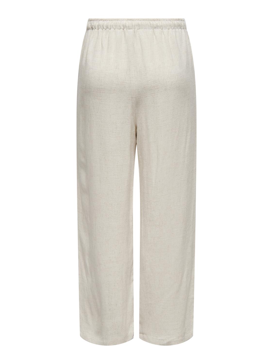 ONLSIESTA Straight Fit Basic Bukse med midje - 6