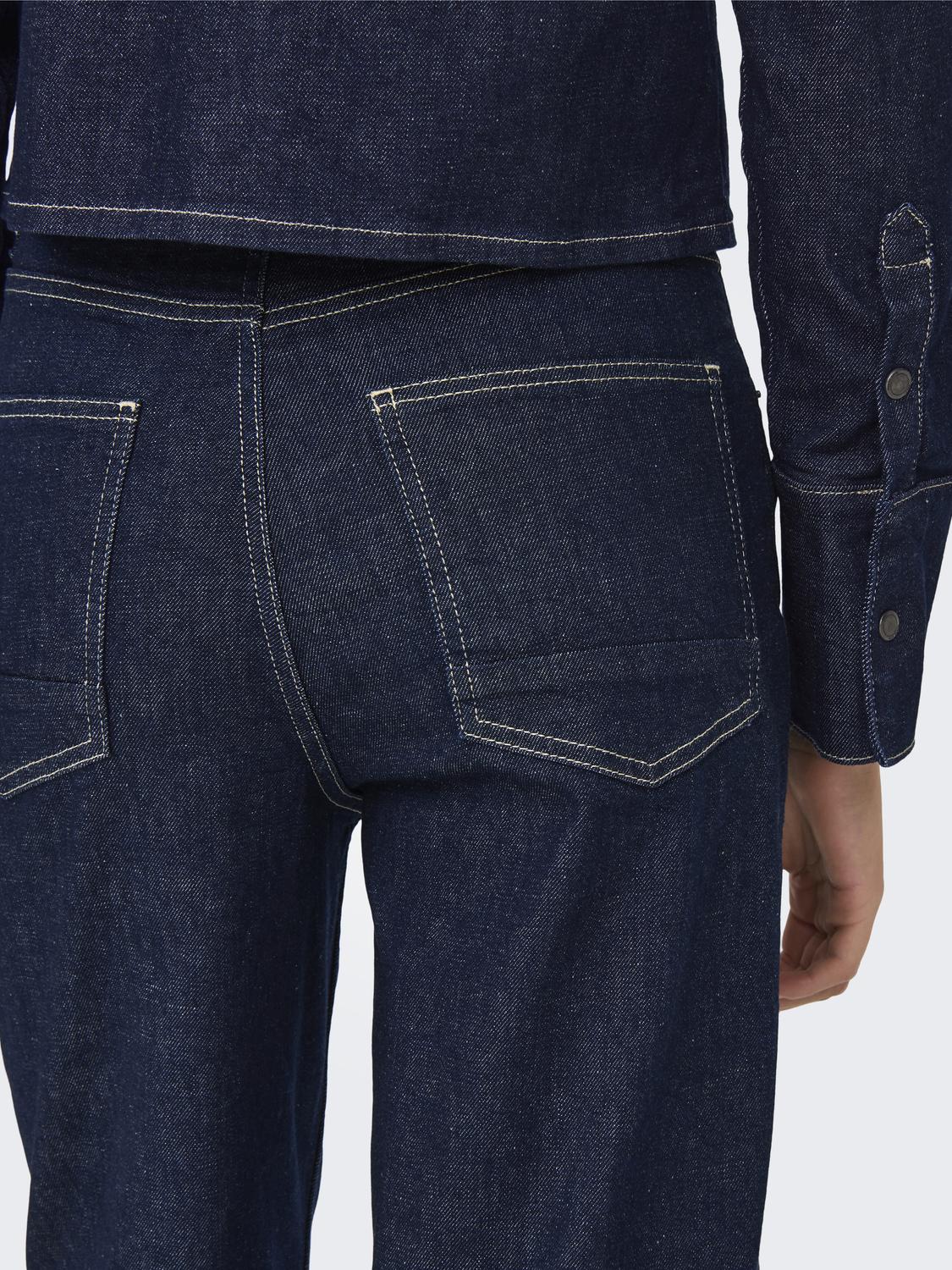 ONLMERCER HW WIDE FOLD UP RINSE DNM REA - 4
