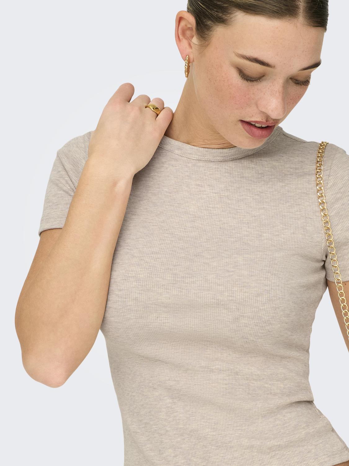 ONLJUNE ENG ANLIEGENDES T-SHIRT - 4