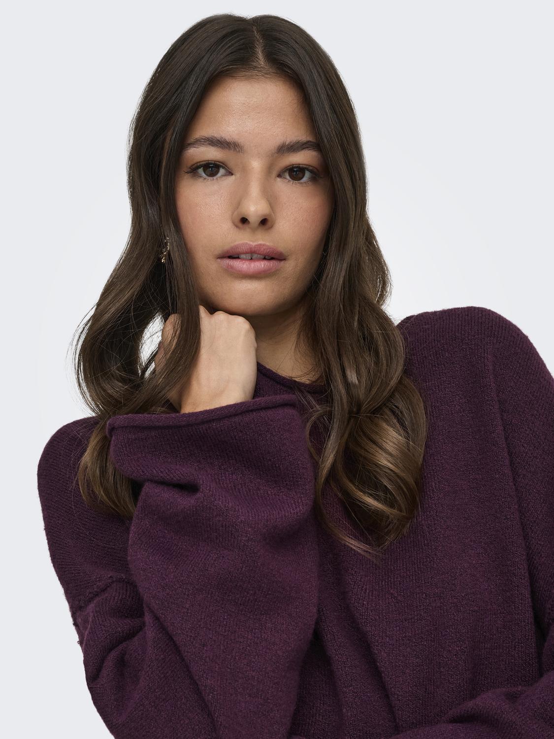 JDYRUE LIFE L/S BOAT NECK PULL KNT NOOS - 5