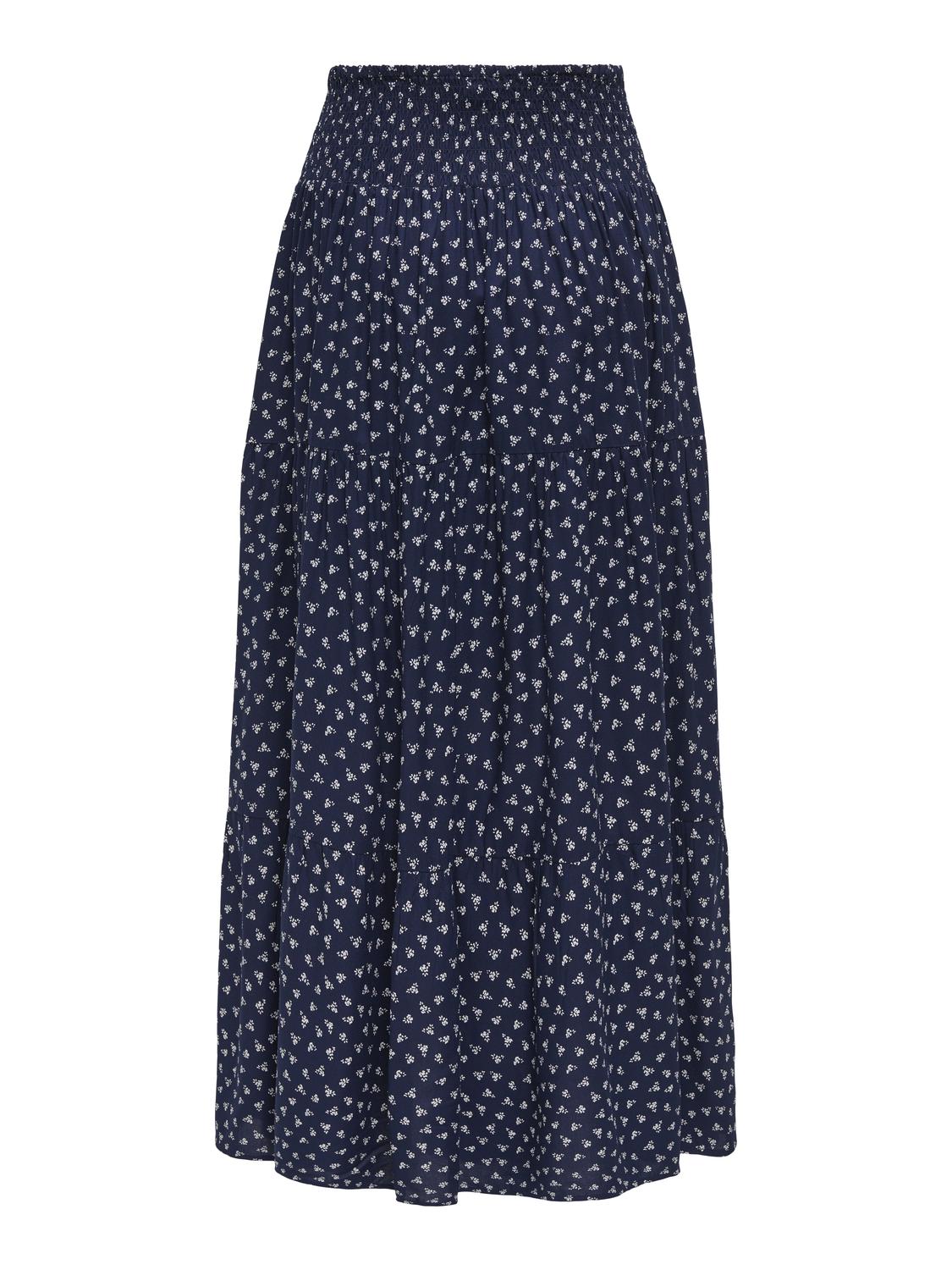 PGMALINA LIFE AOP LONG SKIRT WVN