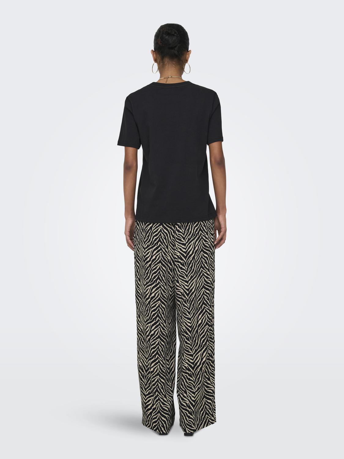 ONLKATTY PULL-UP PANT NOOS WVN - 2