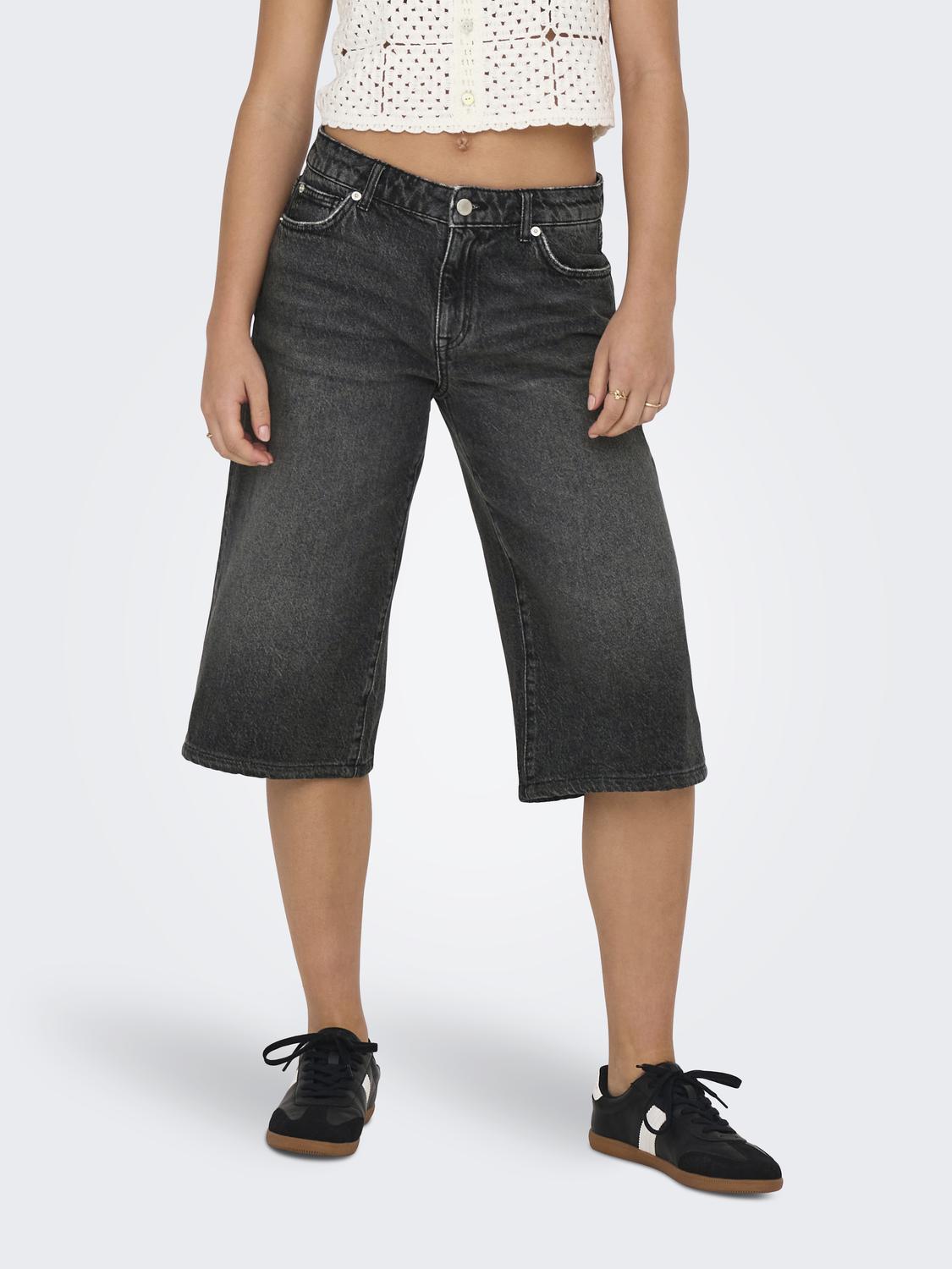 ONLCOBAIN REG WIDE LONG B DNM SHORTS DOT