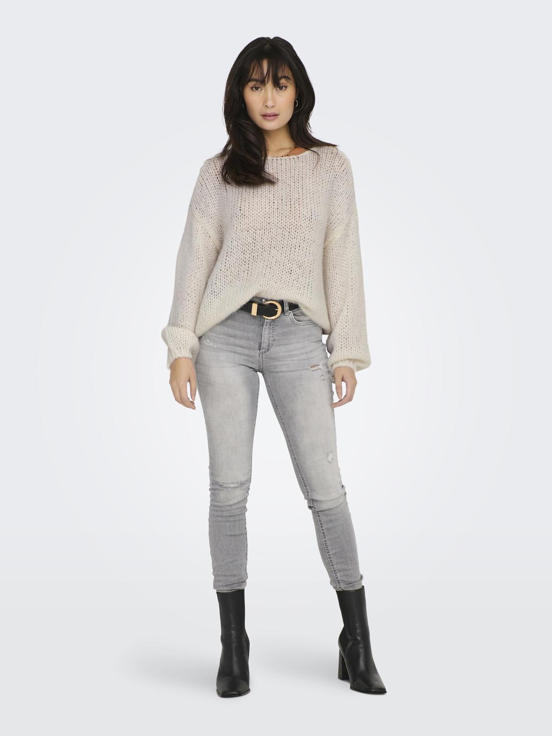 ONLNORDIC LIFE LS O-NECK KNT NOOS - 6
