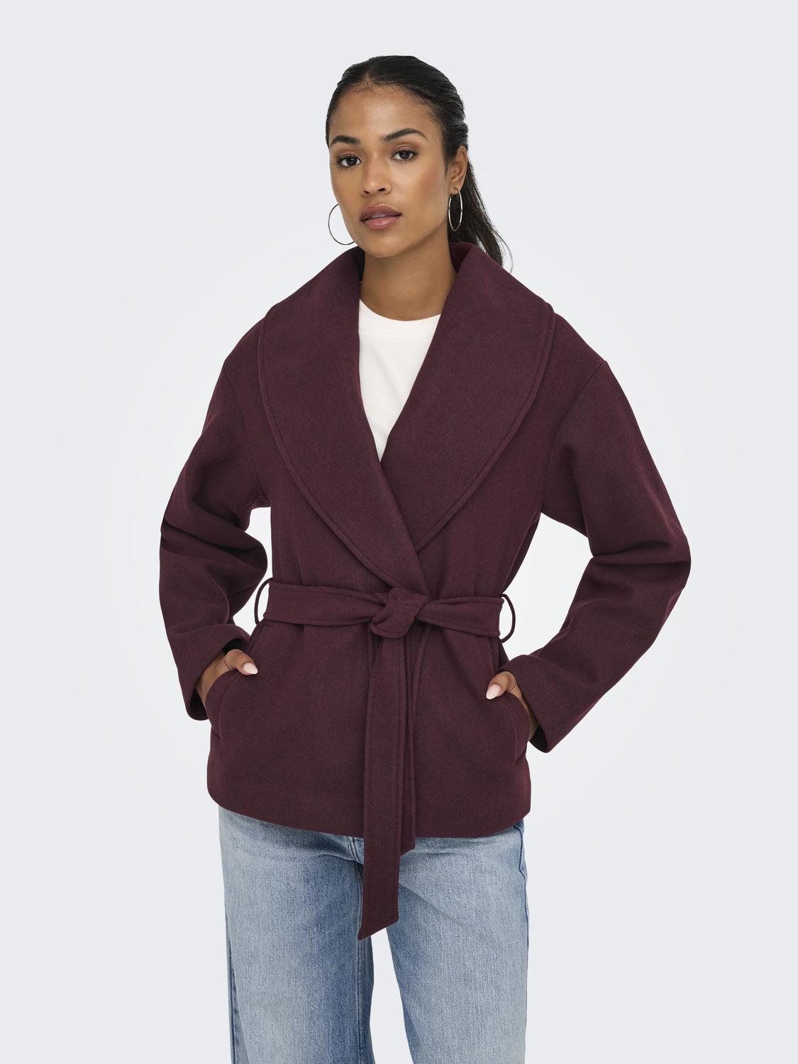 ONLAUGUSTA SHORT COAT OTW NOOS