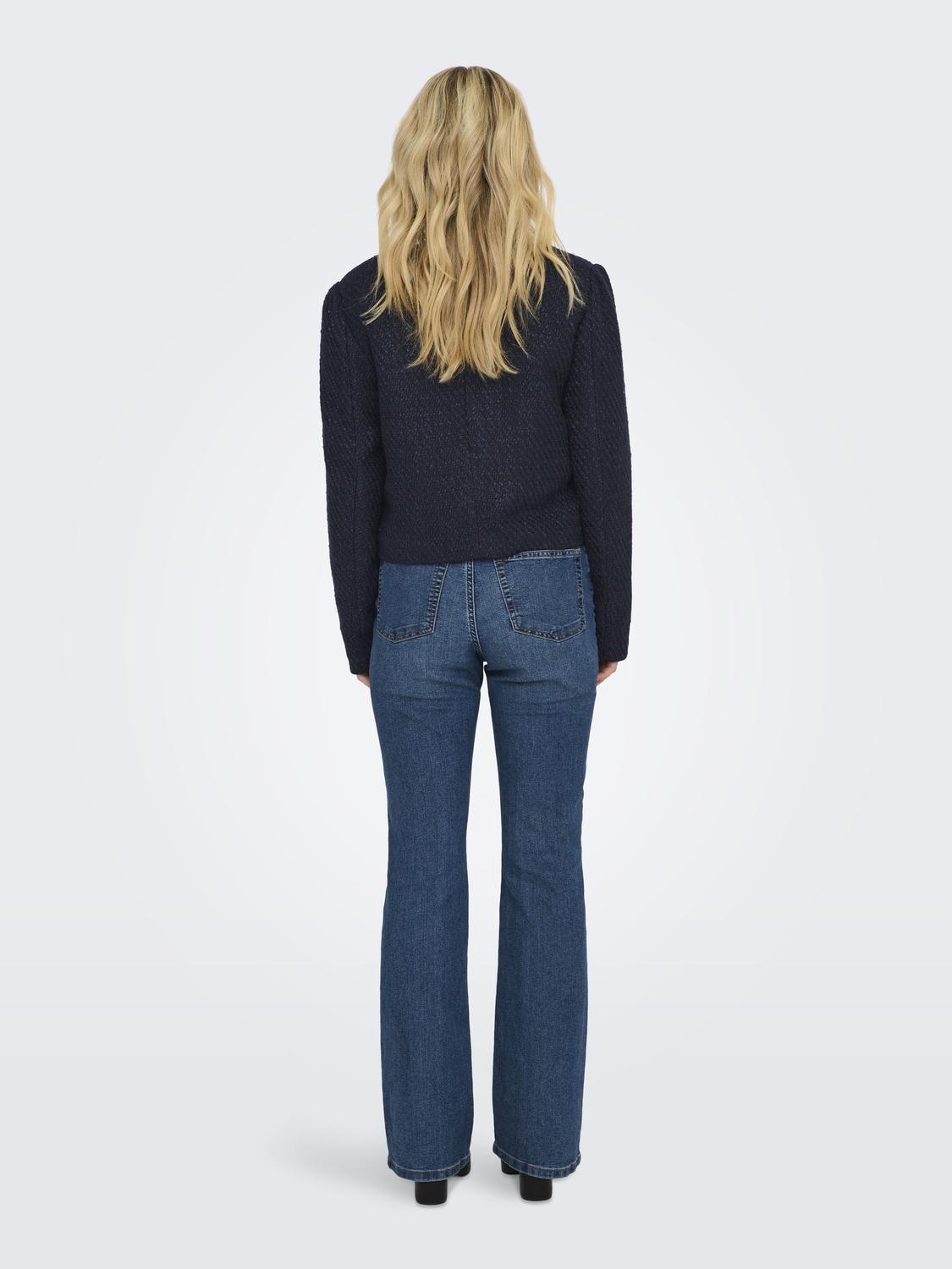 JDYMILLA L/S BOUCLE BLAZER PNT - 2
