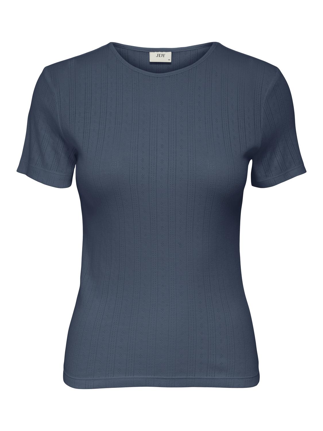 JDYSALSA MIA LIFE S/S O NECK TOP JR NOOS