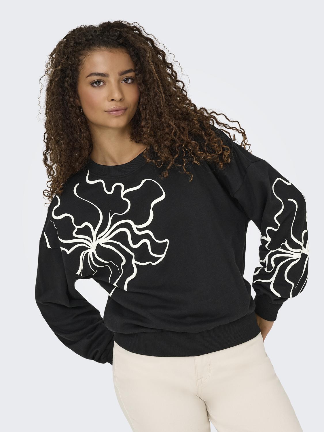 ONLODESSA L/S O-NECK BOX UB NOOS SWT