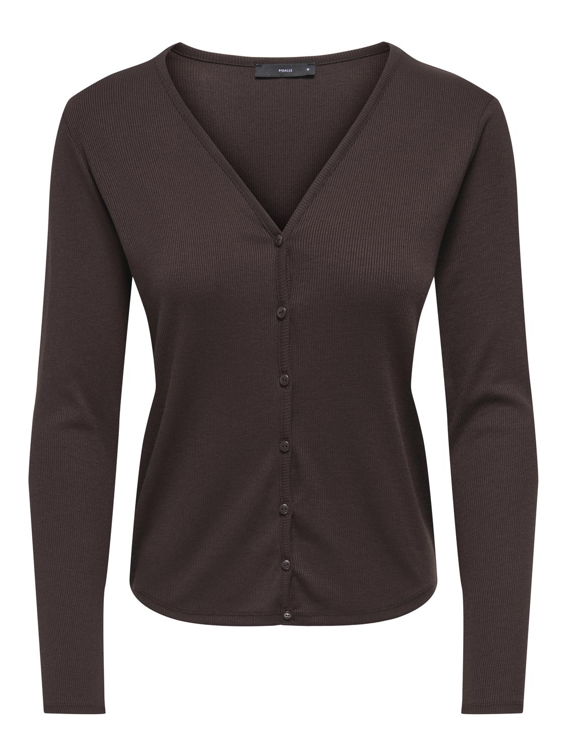 PGJUNE L/S V-NECK CARDIGAN JRS