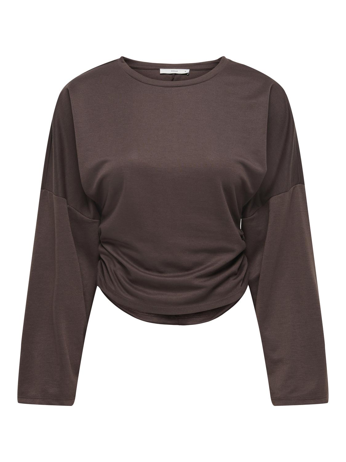 PGNATASCHA L/S RUCHED T-SHIRT JRS