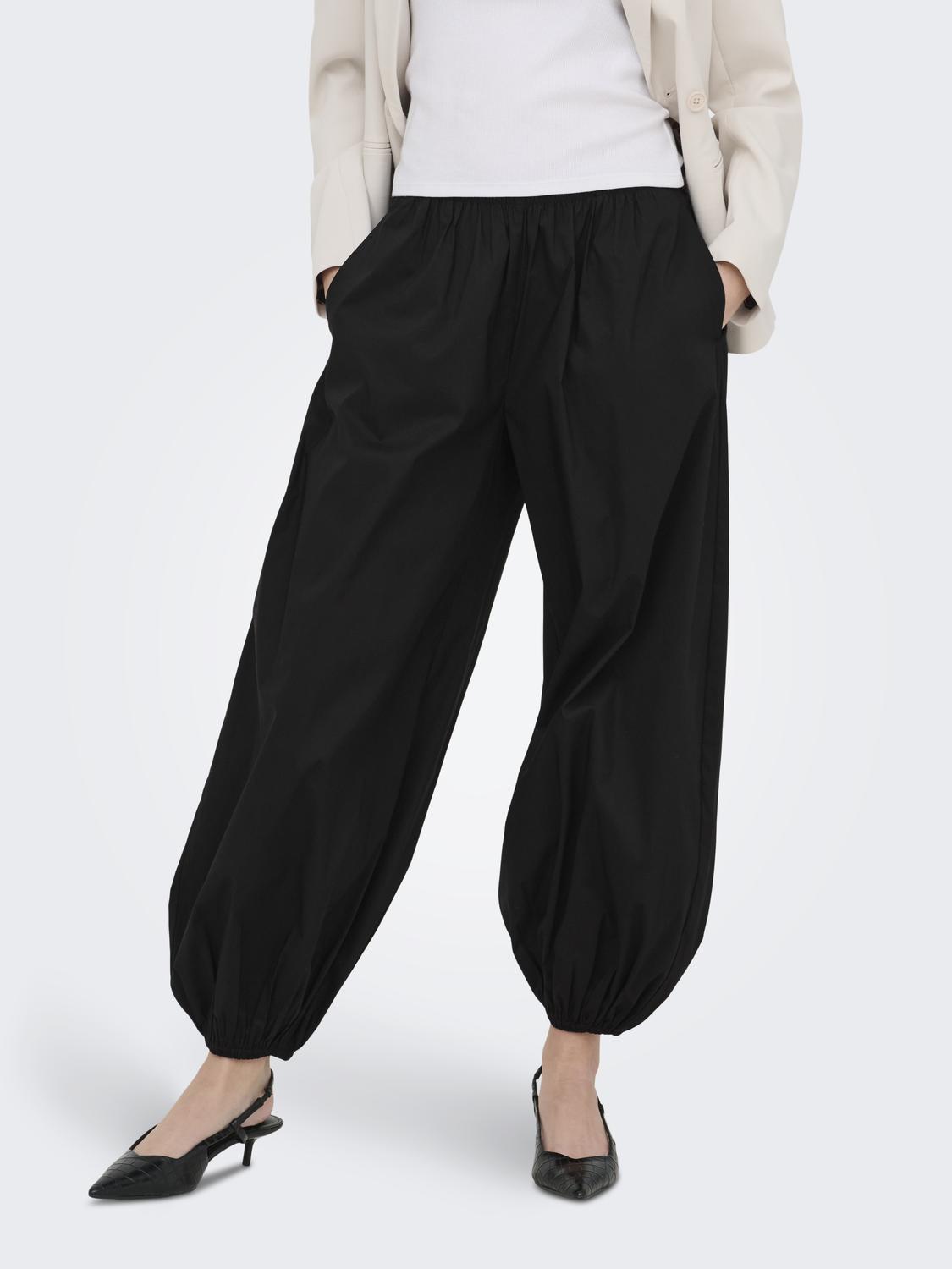 JDYFRANKIE MW BALLOON PANT WVN NOOS