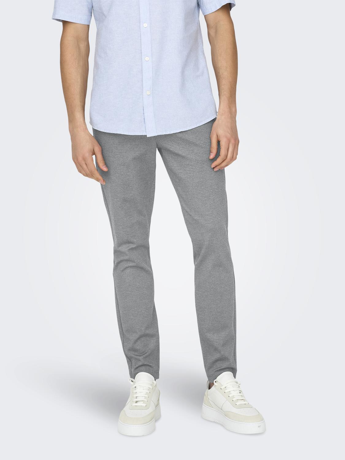 ONSMARK SLIM CHECK 020920 PANT NOOS