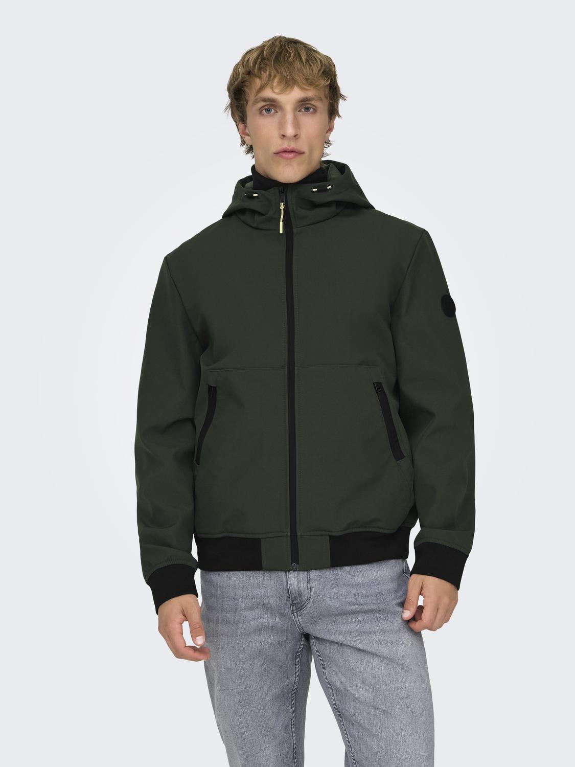 ONSBOWIE SOFTSHELL BOMBER NOOS