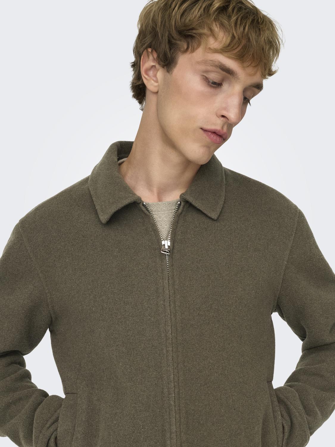 ONSDENZEL WOOL JACKET OTW - 5