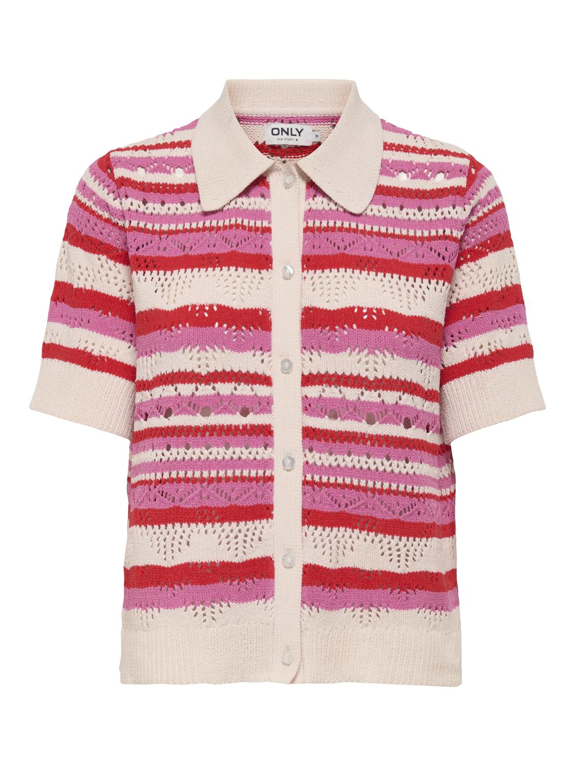ONLLULA POLO S/S CARDIGAN KNT NOOS - 3