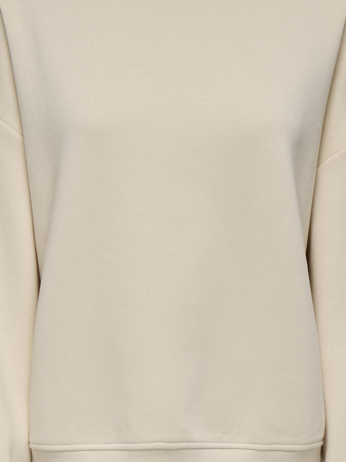 ONLSWEAT Locker geschnittenes Sweatshirt mit O-Ausschnitt für Freizeitkleidung
