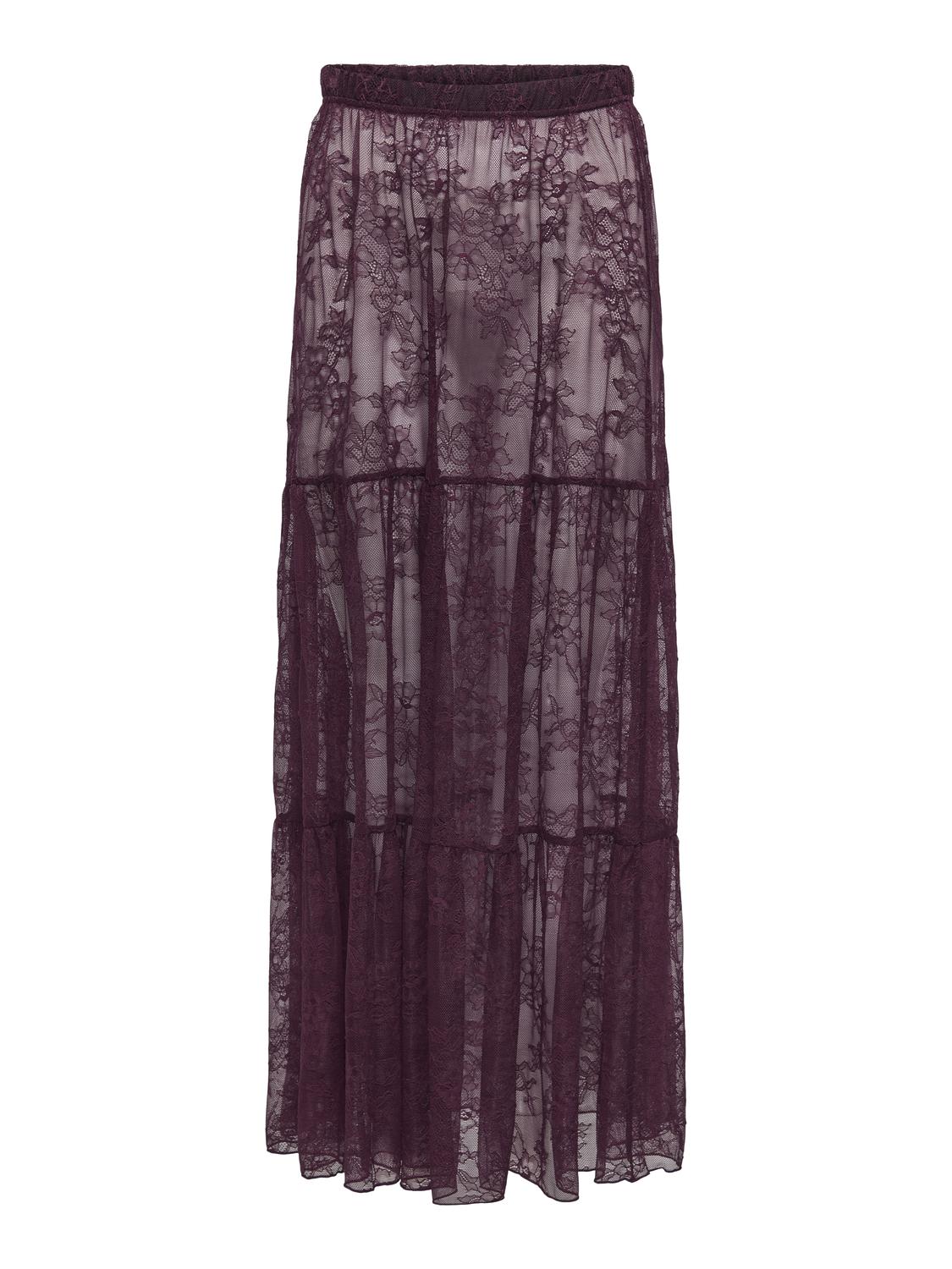 ONLLULU LONG LACE SKIRT JRS