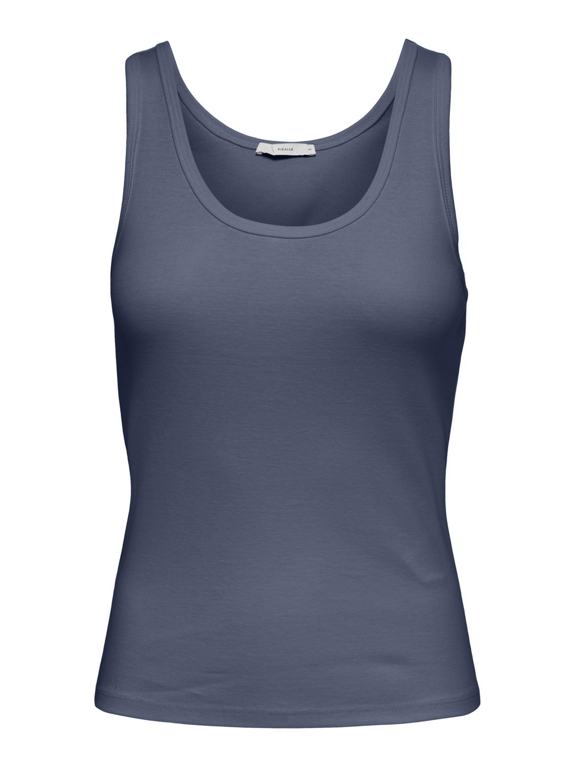 PGLUCIA Komfortabel Regular Fit Basic O-hals tanktop