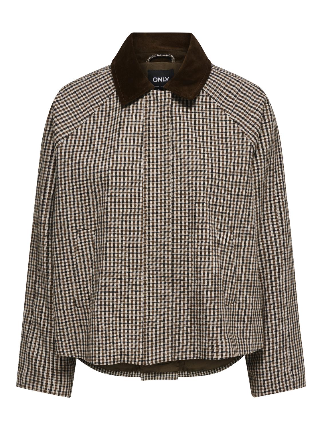 ONLMANILLA CHECK JACKET OTW - 3