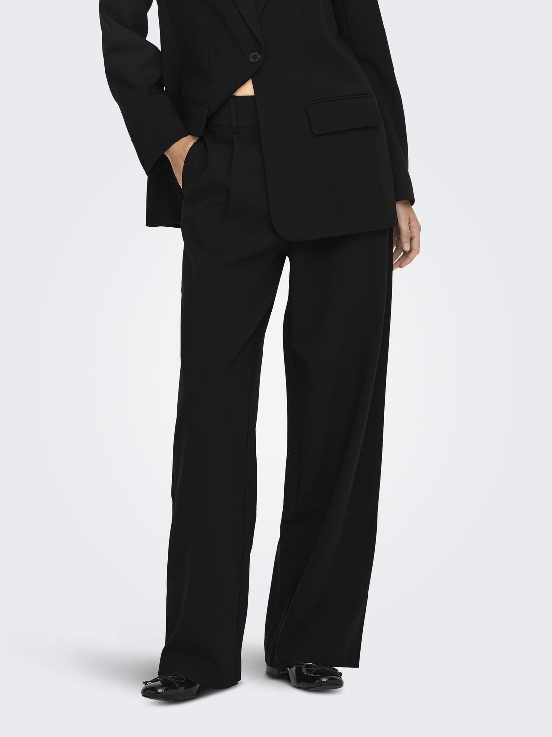 ONLLINDA-RAVEN LIFE HW STR PANTS TLR OX