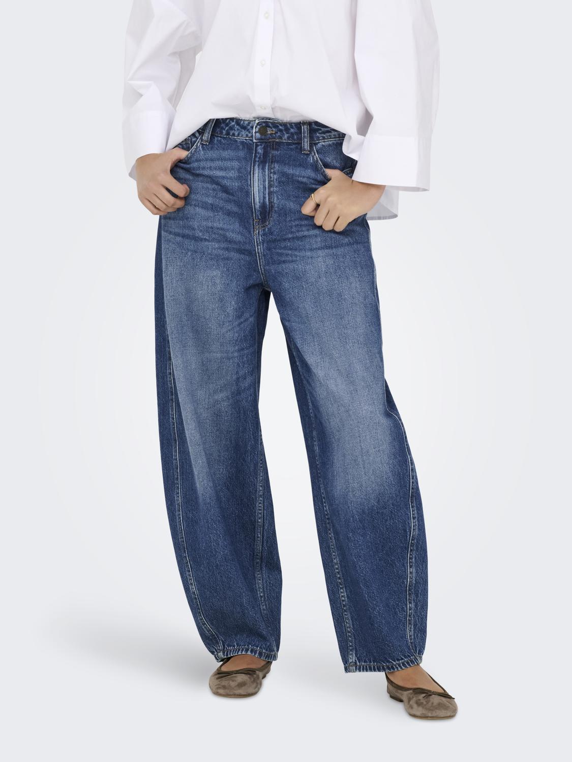 JDYSUSIE MW BARREL MB JEANS DNM NOOS