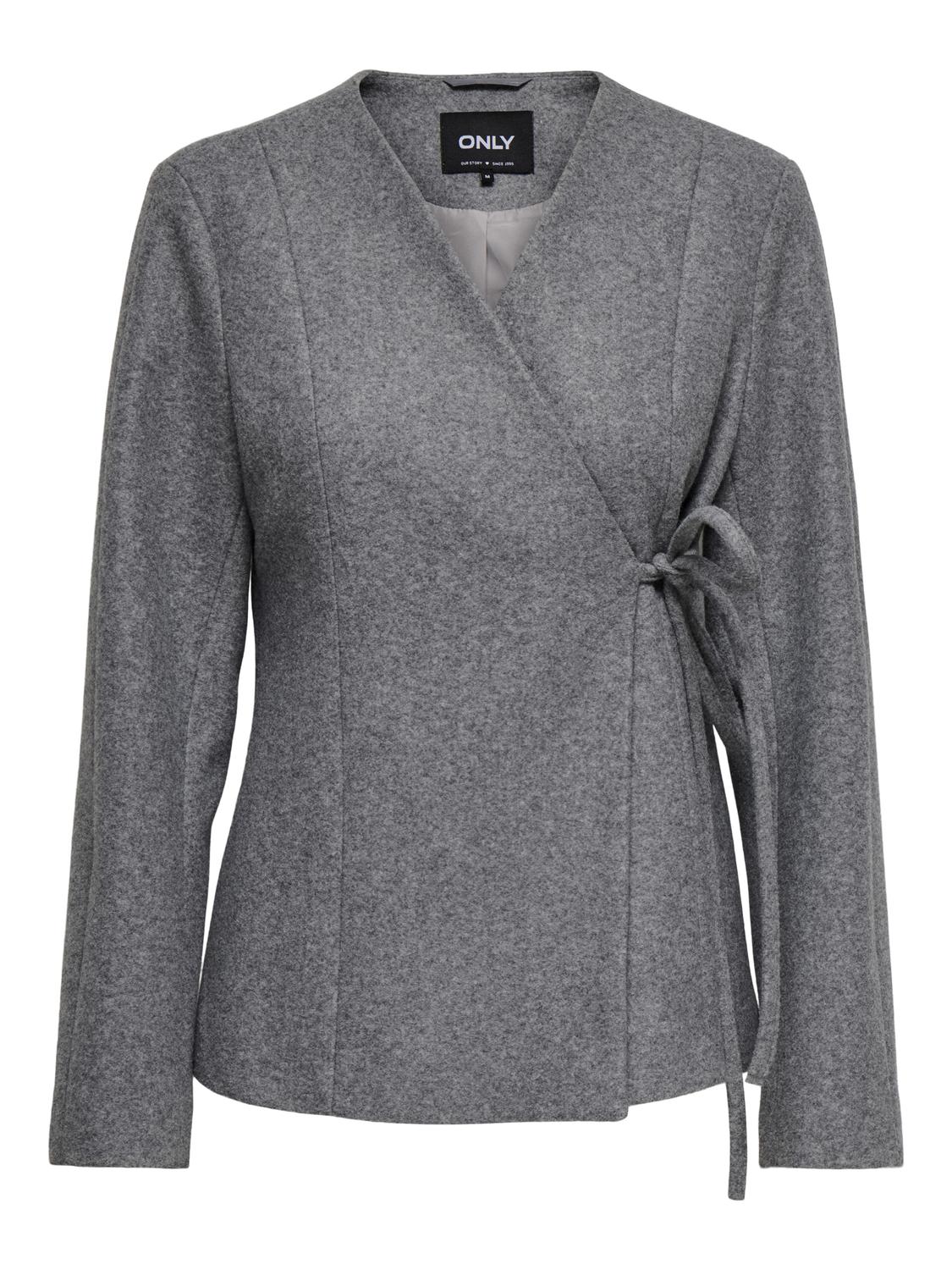 ONLAUGUSTA BELTED WRAP JACKET OTW - 3