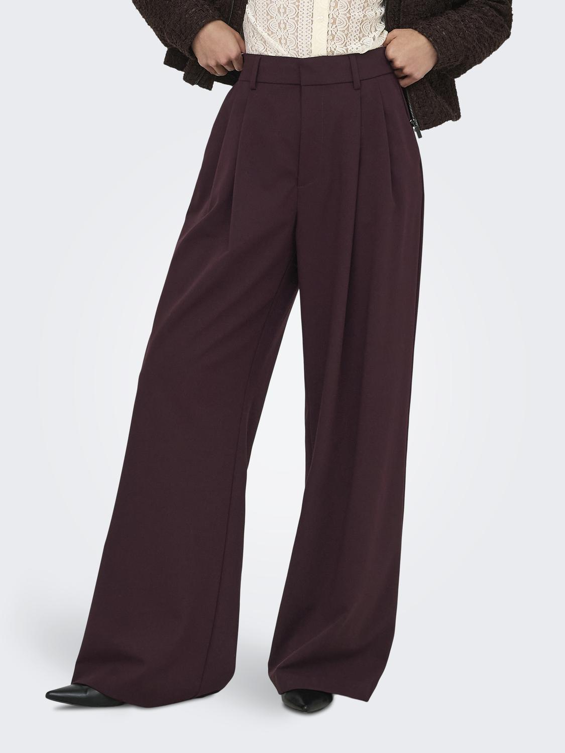 ONLSONJA HW WIDE PLEAT PANT TLR NOOS