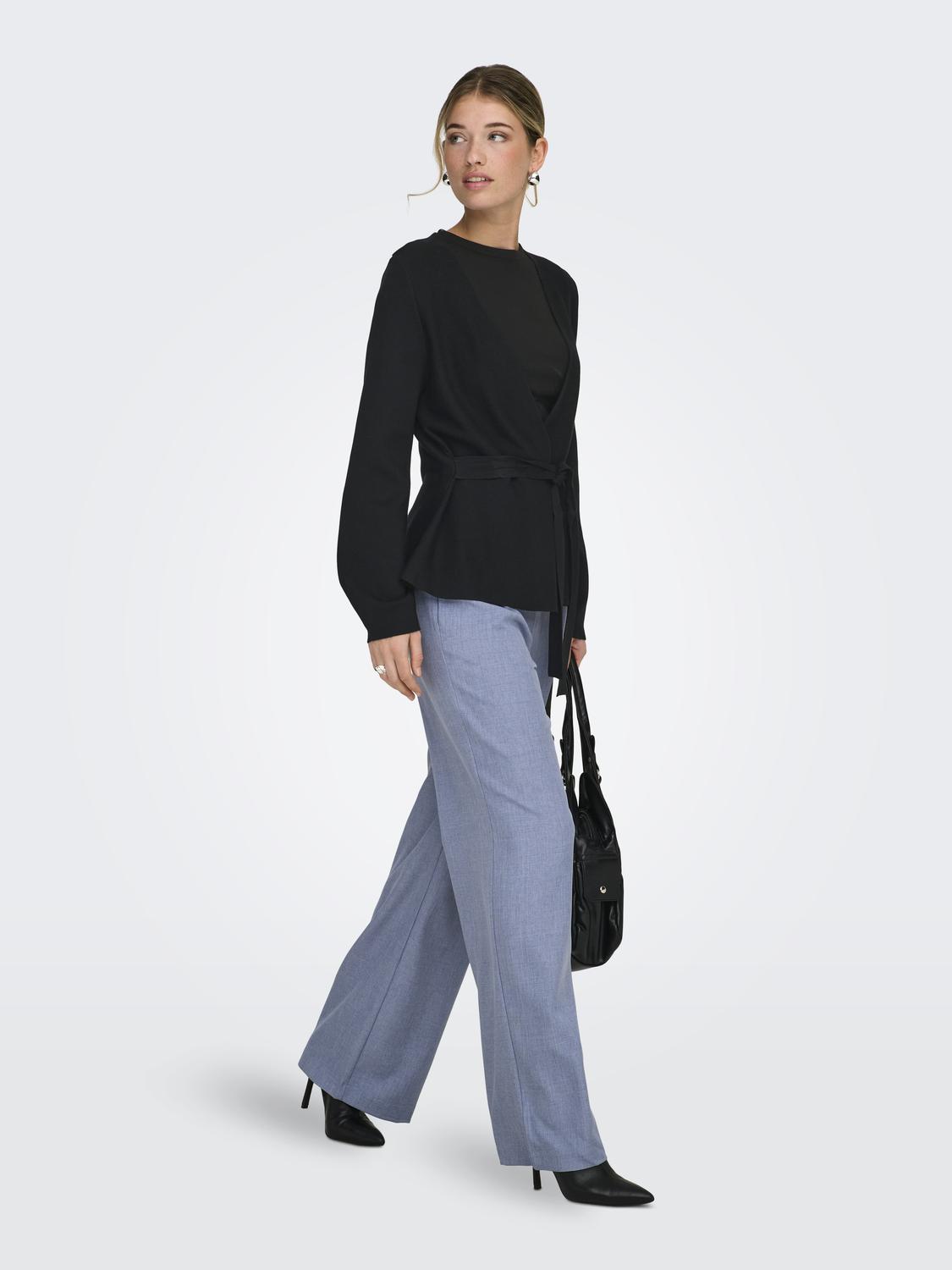 ONLELEA LS WRAP CARDIGAN NCA KNT - 6