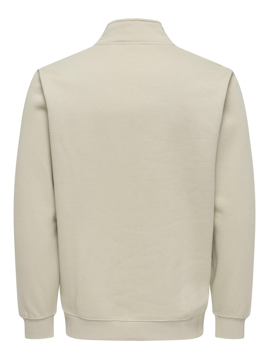 ONSCONNOR REG HALF ZIP SWEAT NOOS - 7