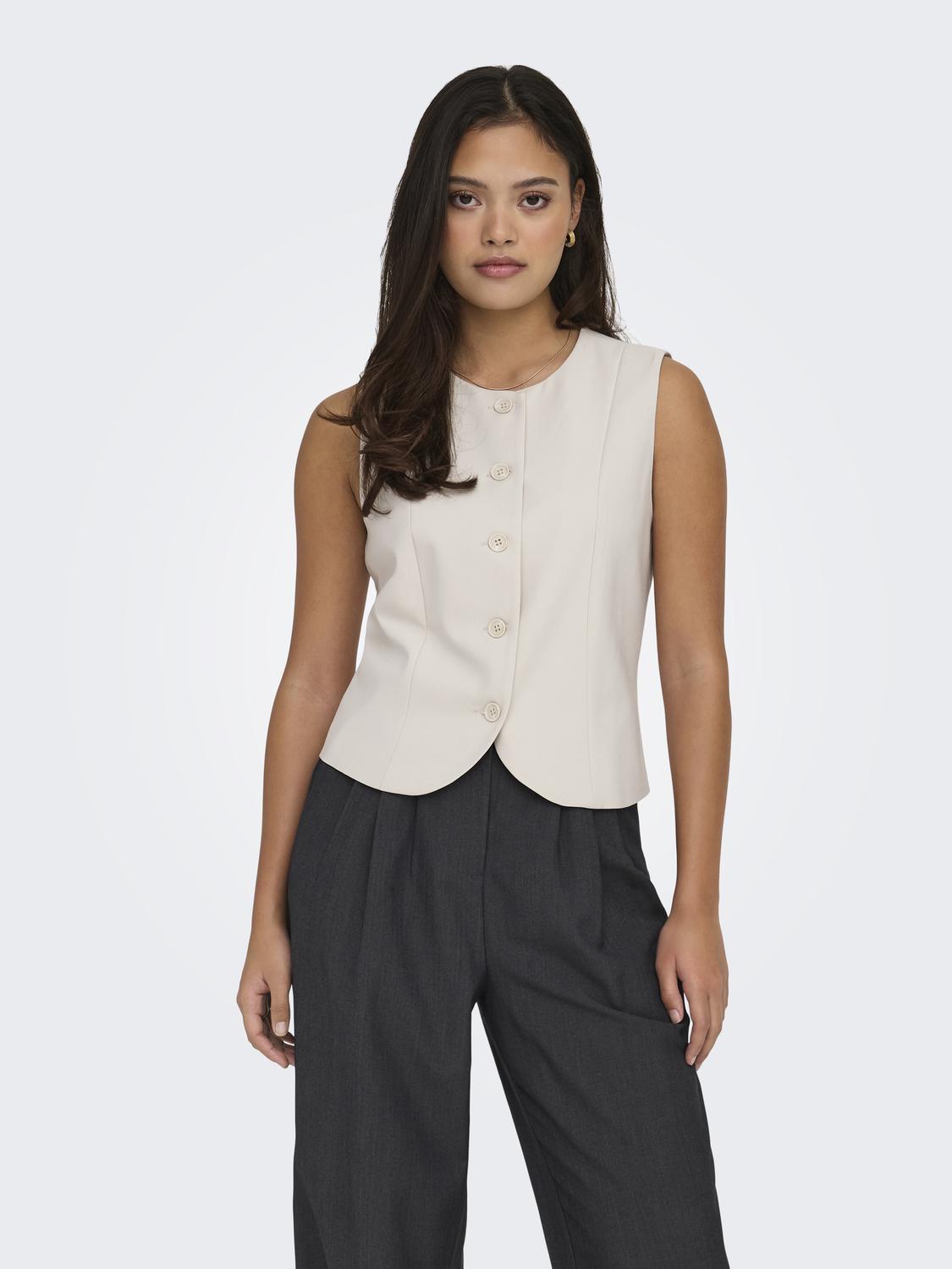 ONLMALENA O-NECK WAISTCOAT TLR
